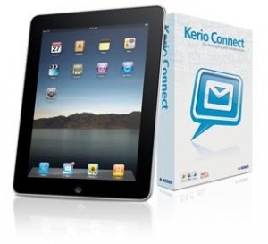 Kerio Connect integrates seamlessly with the iPad, iPhone & iPod touch